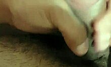 amateur guy jerks off at night and cums hard