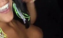 Kel and Malu Paz Explore Gloryhole with Intense Stranger Action