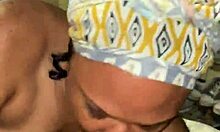 Amateur blowjob with unexpected twists in the session