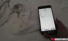 Vacation heats up with a steamy fuck session featuring Serena Santos and her stepbro.