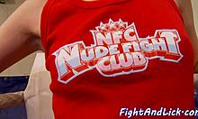 I watch wrestling lesbians get their pussies licked and fingered