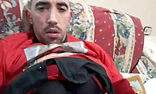 Melvincoficial's solo home session with fake vagina