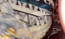 Amateur blowjob with unexpected twists in the session