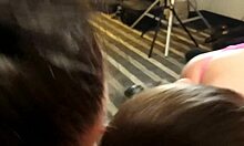 ass spreading tease with wet pussy