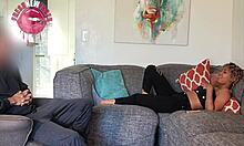 my petite ebony friend and i get revenge on my cheating boyfriend with deepthroat and doggystyle