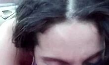 Coworker Sucks Dick for Ride Home as Dumb Slut Cheating Whore