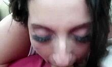 Coworker Sucks Dick for Ride Home as Dumb Slut Cheating Whore