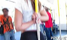 nude cutie shows her pussy for hot pov fucking and sucking competition