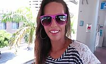 nude cutie shows her pussy for hot pov fucking and sucking competition