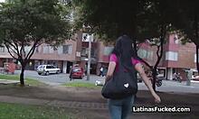 Big tit Latina says, Take my pussy to clear this debt, I’ll ride you hard for cash.