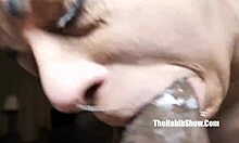 Kupkake spits on Kingkreme's big black cock