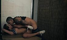 Teen Uses Dildo For First Squirt Sex At Mansion