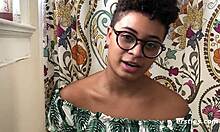 Kay Indulges in Intense Self-Love on Sofa