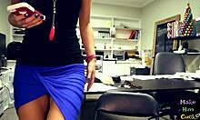 Smoking Hot Wife Punishes Hubby with Hardcore Action