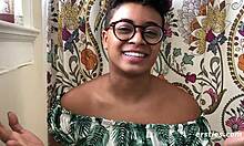 Kay Indulges in Intense Self-Love on Sofa