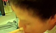 inexperienced latina attempts face fucking for cumshot