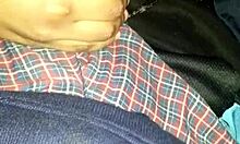 Shy Amateur Girl Delivers Wet, Sloppy Blowjob at Home