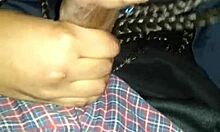 Shy Amateur Girl Delivers Wet, Sloppy Blowjob at Home