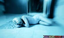 Gorgeous Blonde Babe Gets Dildo Shoved Deep in Anal