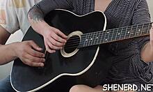 Rough fucking hot nerd's tight pussy 😈