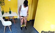 personal fucks student bareback in training