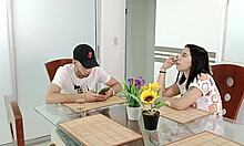 i cheat on my husband with his stepbrother, he has a bigger cock and fucks me so good