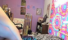 Wow! Odreamergirlo's Early Cam Model Days with Sexy Lesbian Fingering!