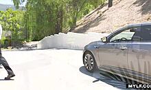 nicole aniston practices safe sex with her milf body intensely