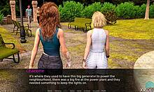 nursing teen kissing in college group