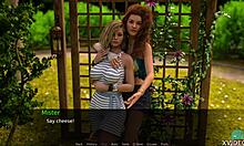 nursing teen kissing in college group