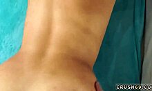 Teen sneaks with dad on webcam for taboo play