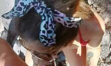 Bella Scopata Al Mare Con Donna Sconosciuta In Spiaggia