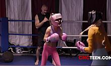 Gym threesome with teen 18+s