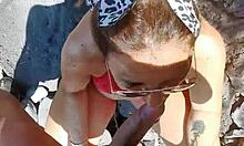 Bella Scopata Al Mare Con Donna Sconosciuta In Spiaggia