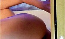 Amateur Lesbian Gives Jerk Off Instructions While Kissing And Showing Big Ass