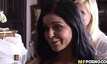 Amazing orgy with anastacia divine, angel velvet, christina jolie, and sharon pink! 😍