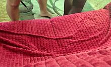 Detailed Cumshot Lands On Best Friend's Wife's Tits