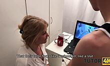 Tutor4k: Man Persuades Woman to Undress and Engage Due to Compromising Information