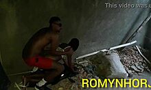 that bricklayer in rio found the stepdaughter horny and fucked her hard, cumming with passion! 🔥