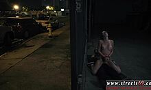 in this bondage scene, the cute gal with glasses gets a bit gag and some hardcore domination