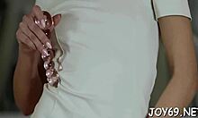 this chick fingers her wet pussy in softcore solo play