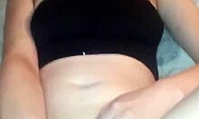 intense solo masturbation session with lesbian amateurs