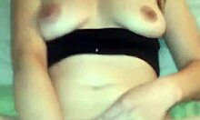 intense solo masturbation session with lesbian amateurs