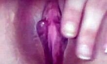 intense solo masturbation session with lesbian amateurs