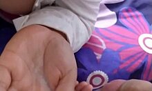 teacher takes student home for a subtle intimate encounter, leading to oral pleasure and swallowing