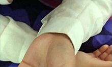 teacher takes student home for a subtle intimate encounter, leading to oral pleasure and swallowing