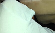 Masturbating My Girlfriend's Pussy While She Watches a Movie