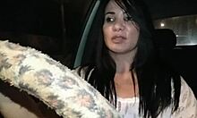 Watch this latina brunette bent over for doggystyle?