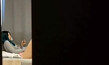 Step-sister finds me in the closet