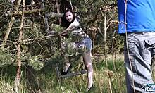 Young naive brunette loves sucking cock and tasting cum!